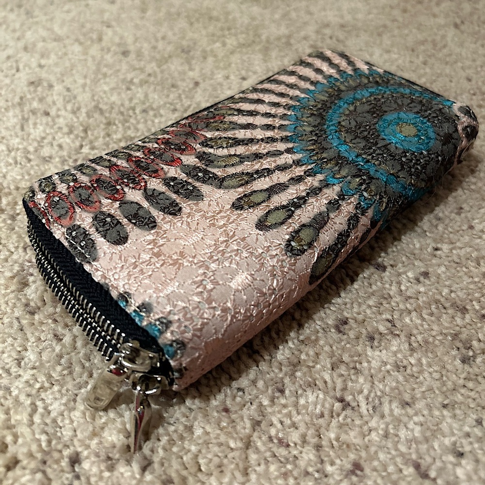 Vintage Unused Floral Handheld Wallet